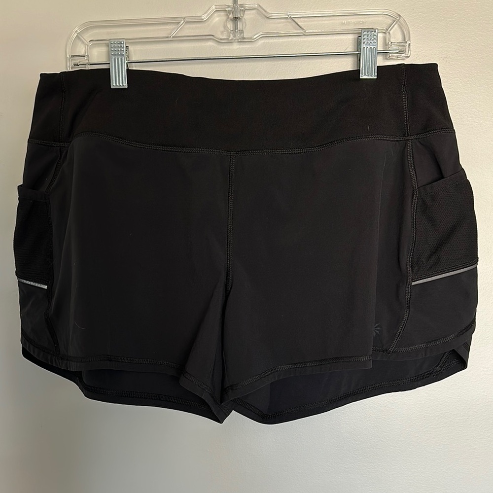 Athleta Black Athletic Shorts 4” inseam